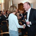 Bezirkstagspräsident Martin Sailer und Gerlinde Augustin