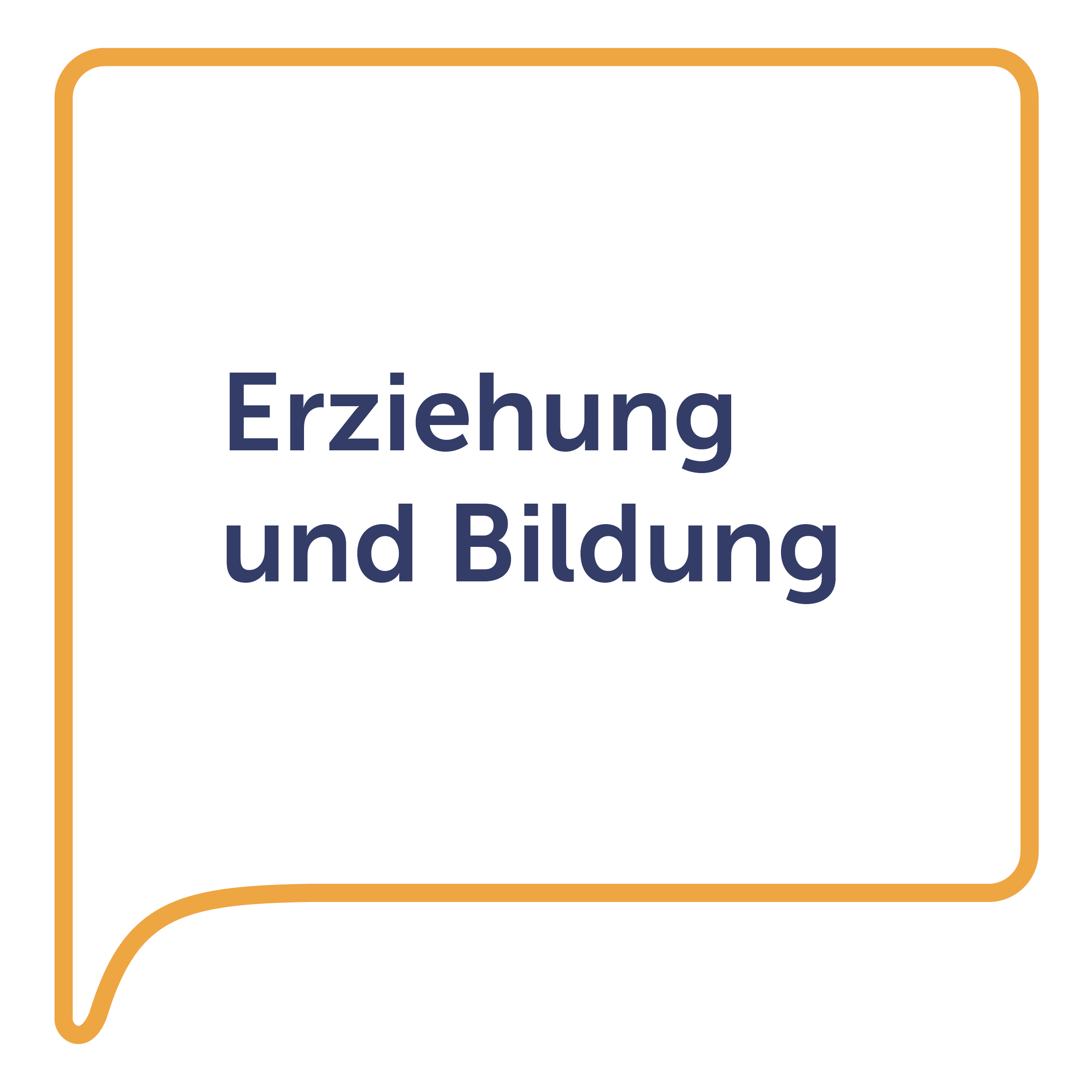 Aktionsfeld B: Erziehung und Bildung