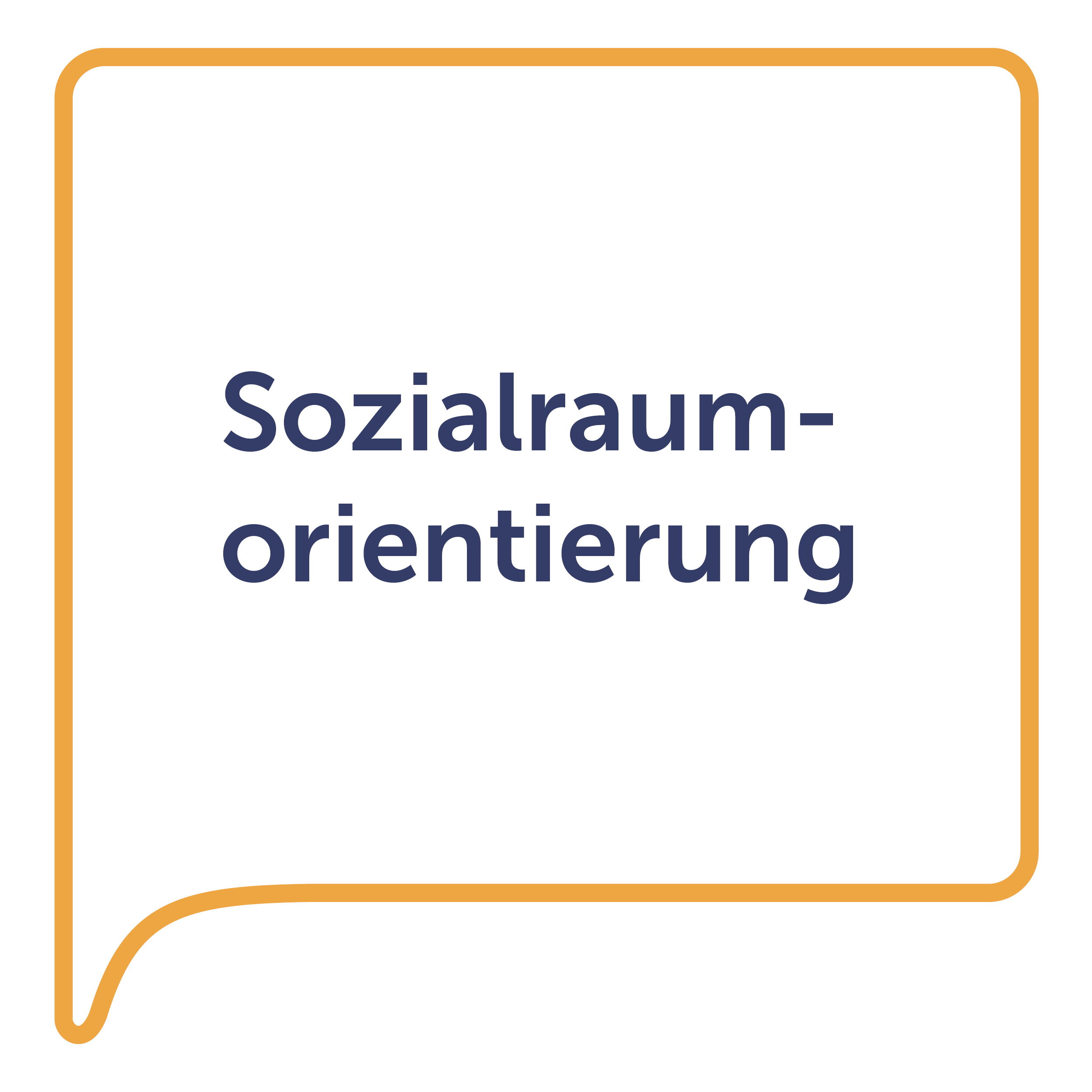 Aktionsfeld D des Aktionsplans Inklusion: Sozialraumorientierung