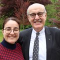Prof. Gregor Antoniadis mit seiner Nachfolgerin Privatdozentin Dr. Maria Teresa Pedro. - Foto: Georg Schalk, Bezirkskliniken Schwaben