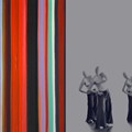 Fotomontage von Erika Kassnel-Henneberg: links aus der Serie „Pole“ von Andrea Sandner, rechts Videostill aus „Schlafes Bruder“ von Erika Kassnel-Henneberg