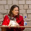 Die Literaturaktivistin Annika Reich auf dem 7. Allgäuer Literaturfestival - Foto: Simone Pries