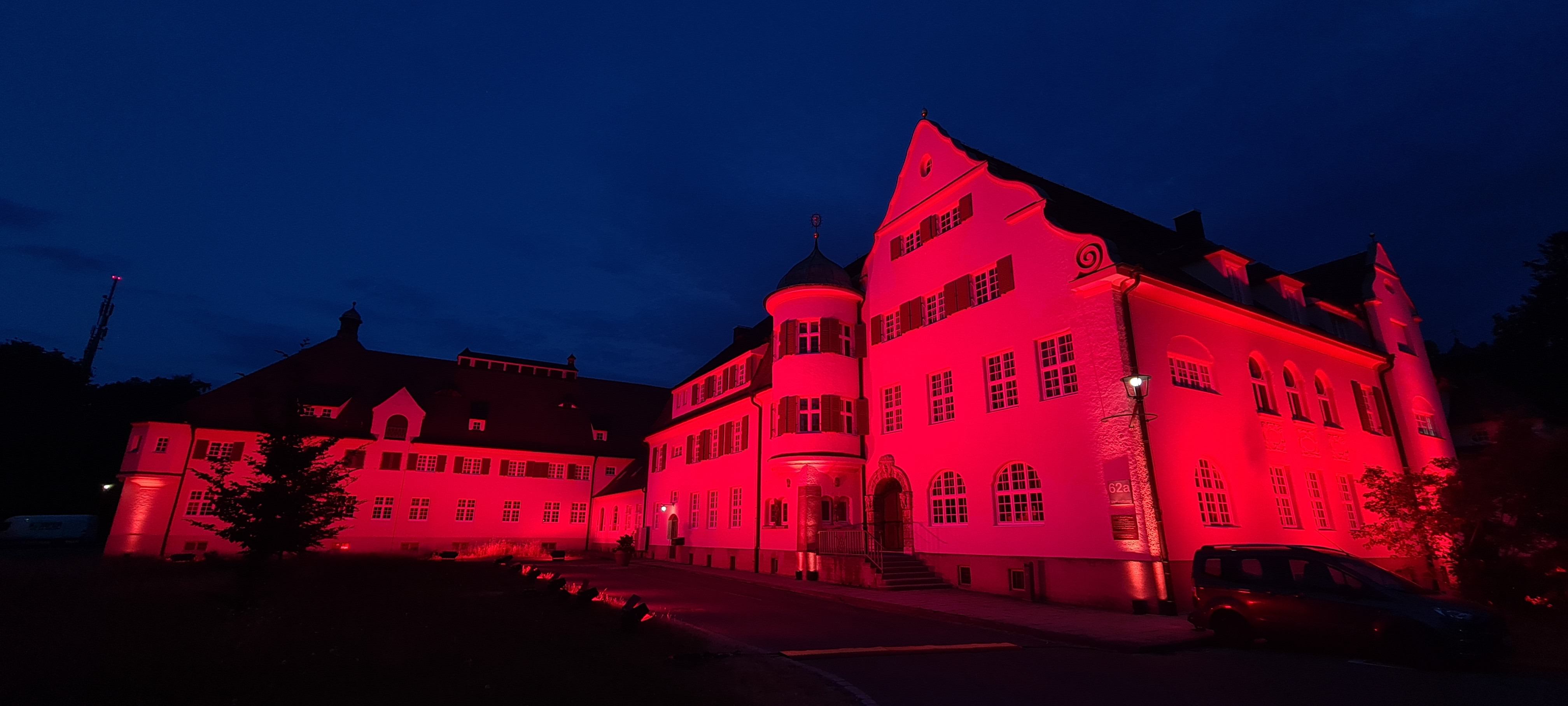 2023 BKH GZ Aktionstag KH Rote Beleuchtung Foto Laureen Bildstein