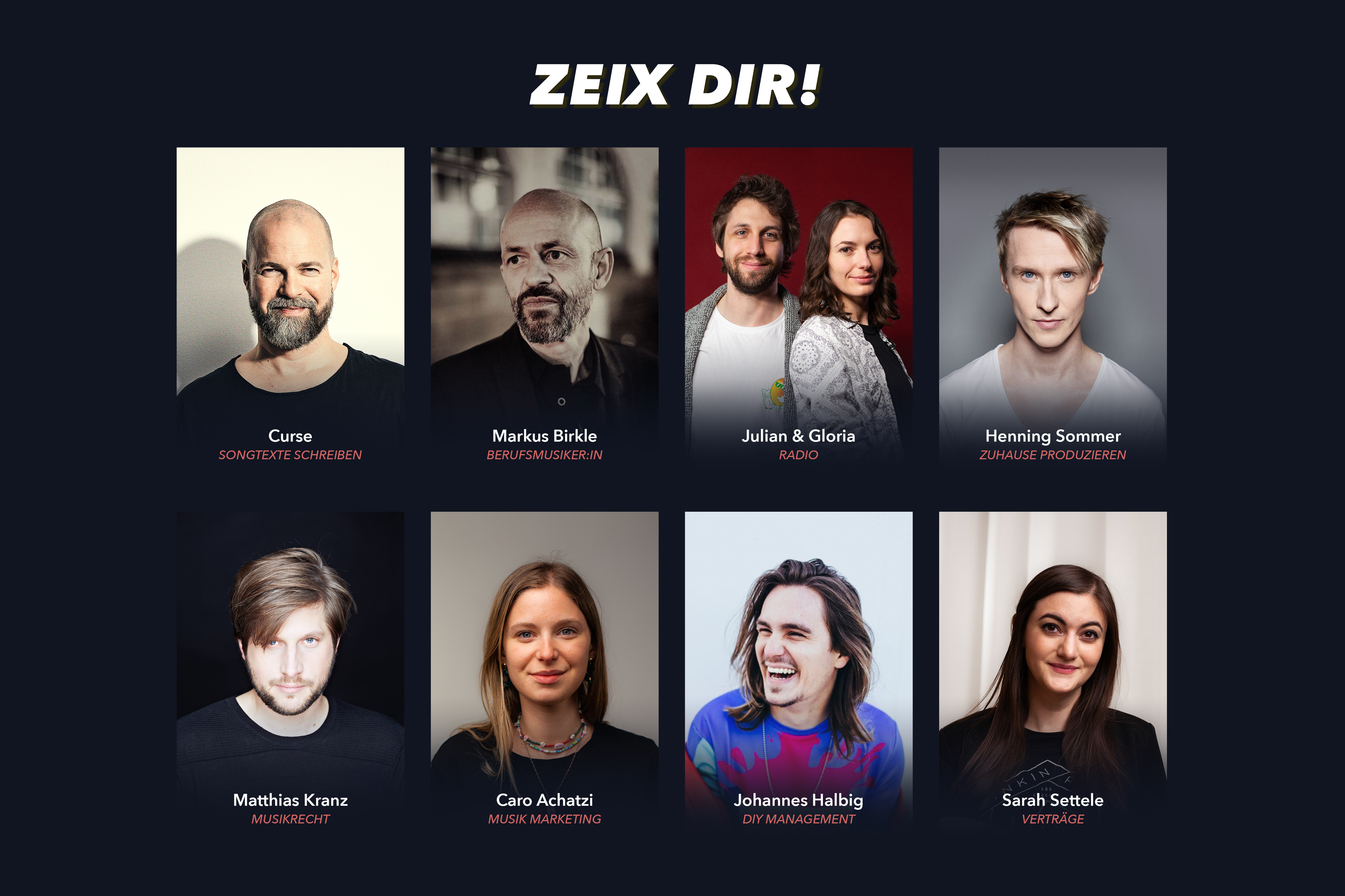 ZEIX DIR! – Bezirk bietet angehenden Pop-Musiker/-innen digitale Plattform