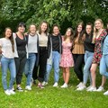 Kurs 27 der Berufsfachschule für Logopädie der Bezirkskliniken Schwaben nach dem erfolgreichen Examen. Foto: Dirk Gerlach