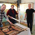 Christine Bayerle, Arbeitserzieher Wolfgang Nieschan (rechts) und Ergotherapeut Daniel Friedrich von der Tagesstätte für seelische Gesundheit in Krumbach - Foto: Georg Schalk
