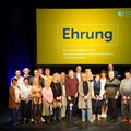 Die Jubilare des BKH Augsburg. - Foto: Georg Schalk, Bezirkskliniken Schwaben