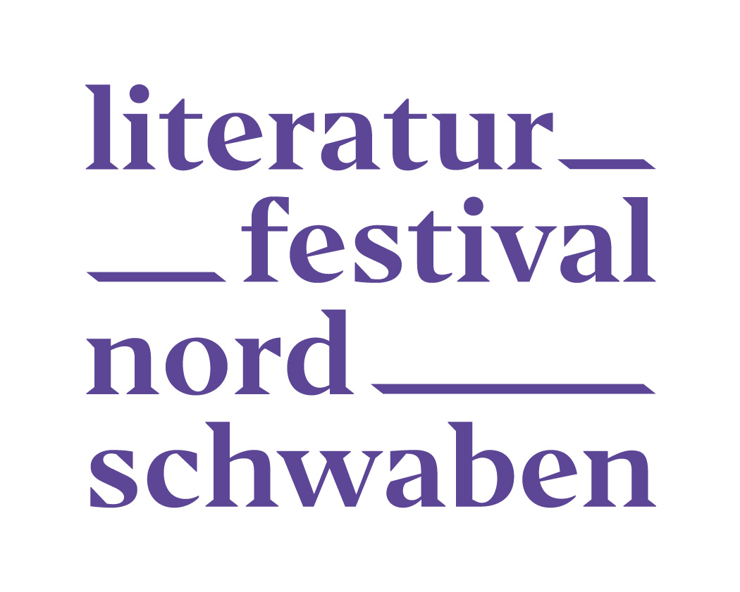 Logo Literaturfestival Nordschwaben (Lila)