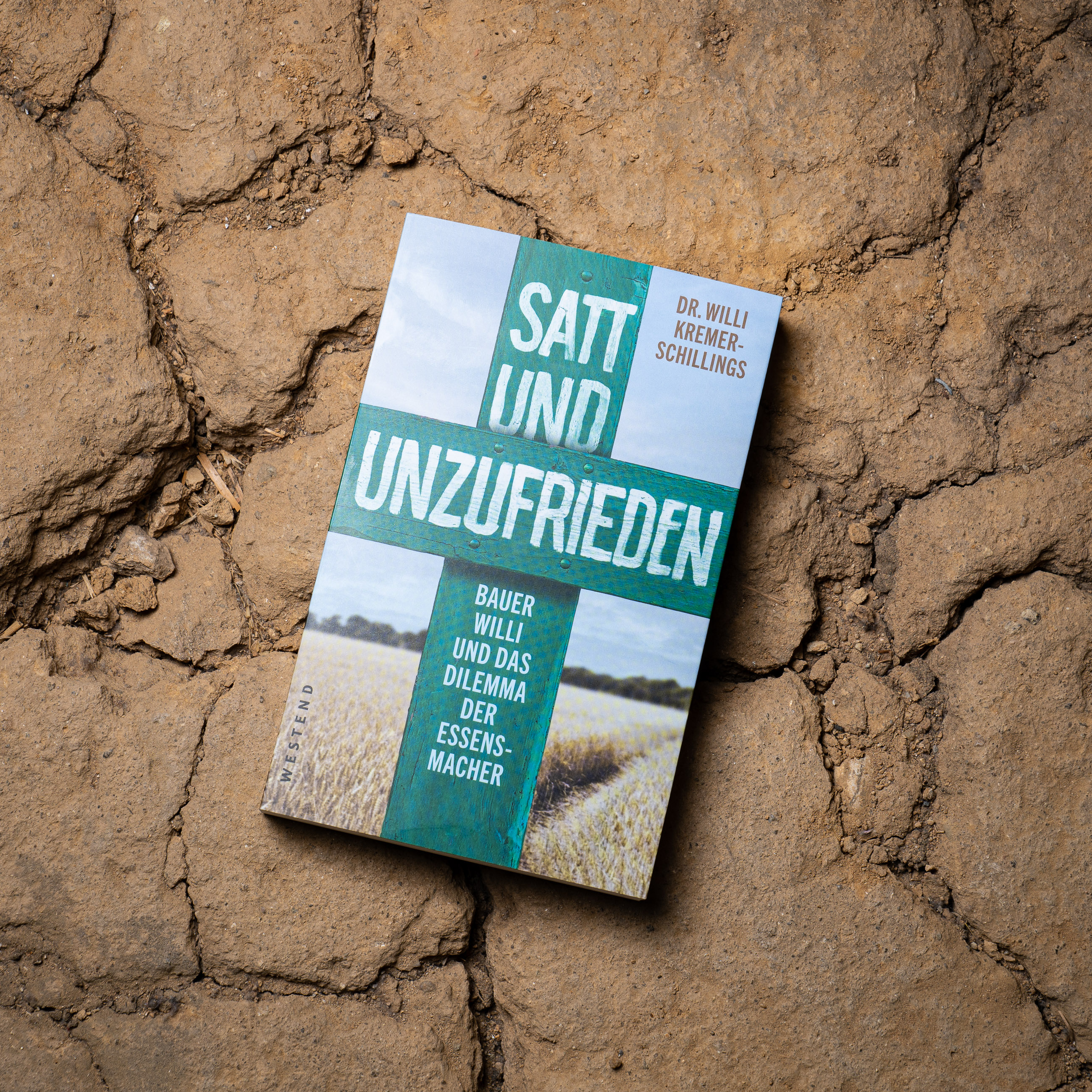 Willi Kremer-Schillings liest am 20.03. aus seinem Buch „Saat und unzufrieden. Bauer Willi und das Dilemma der Essensmacher“ Foto: Matthias Meyer