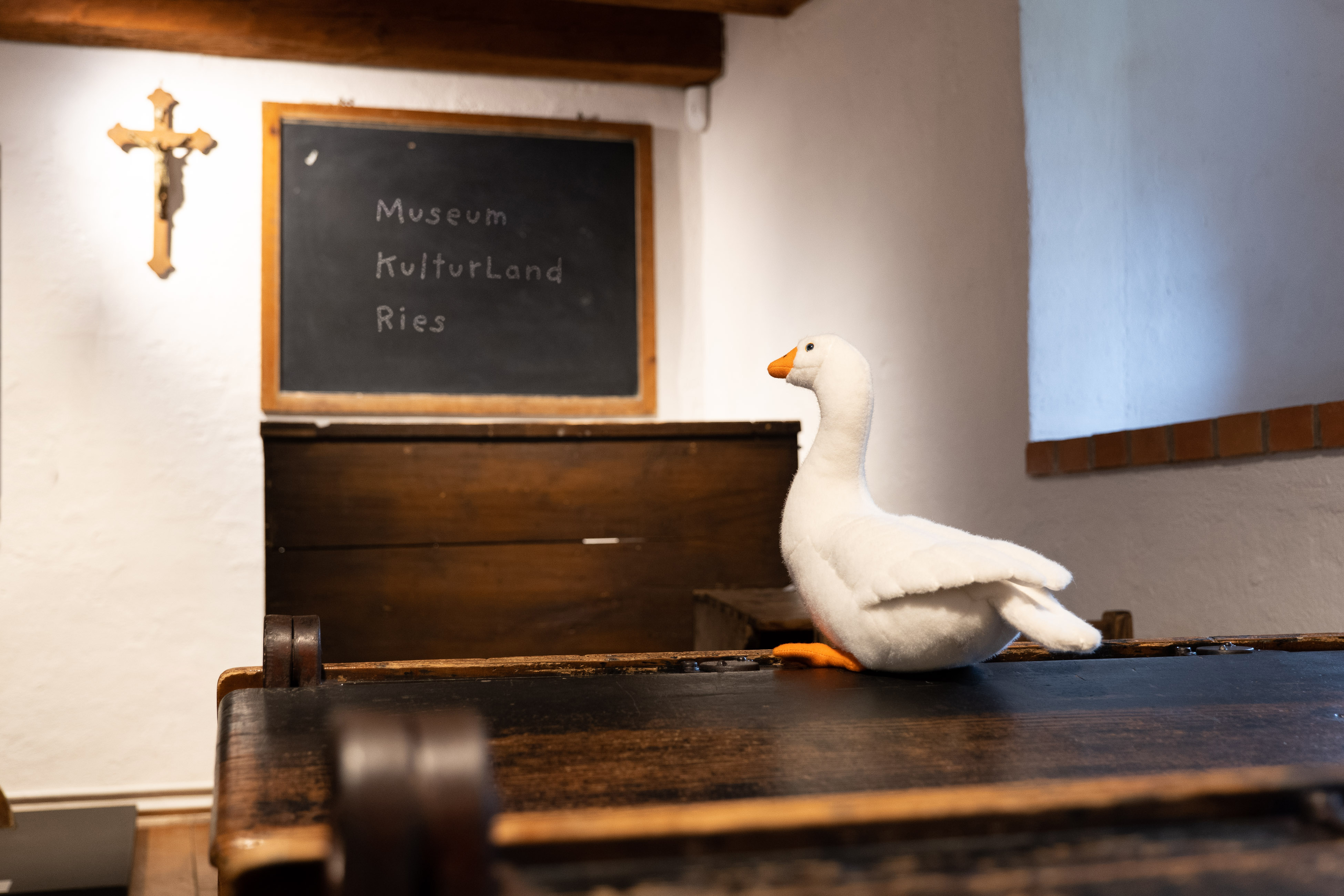 Im Gänsemarsch die Rieser Alltagskultur erkunden - Öffentliche Familienführung zu Ostern im Museum KulturLand Ries