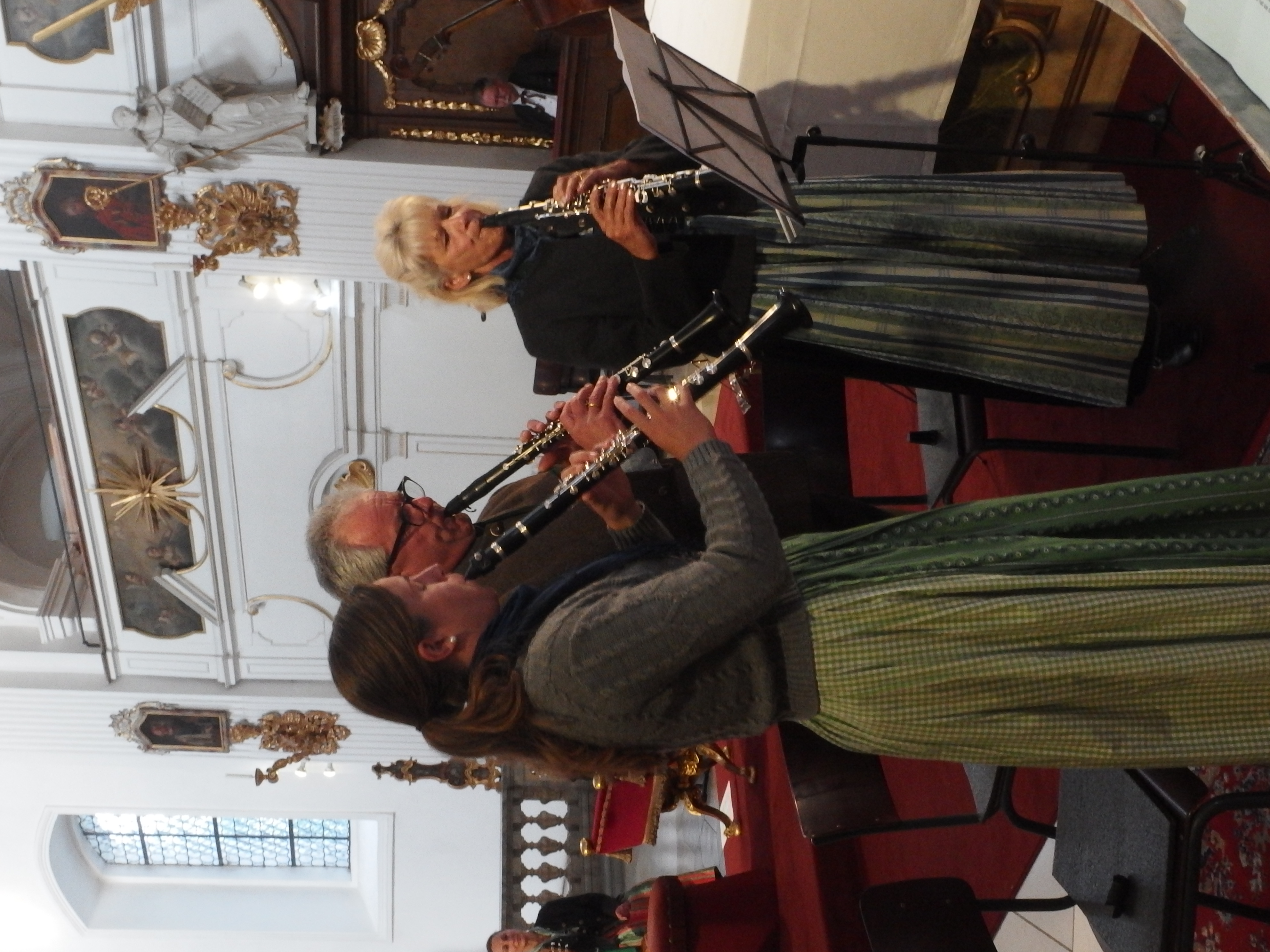 Thalhofer Klarinettentrio, Schwäbisches Mariensingen 2023 - Foto: Markwart Herzog, Schwabenakademie Irsee