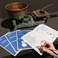 Die vier verschiedenen Rätselhefte zu Themen der Dauerausstellungen - Foto: Museum Kulturland Ries