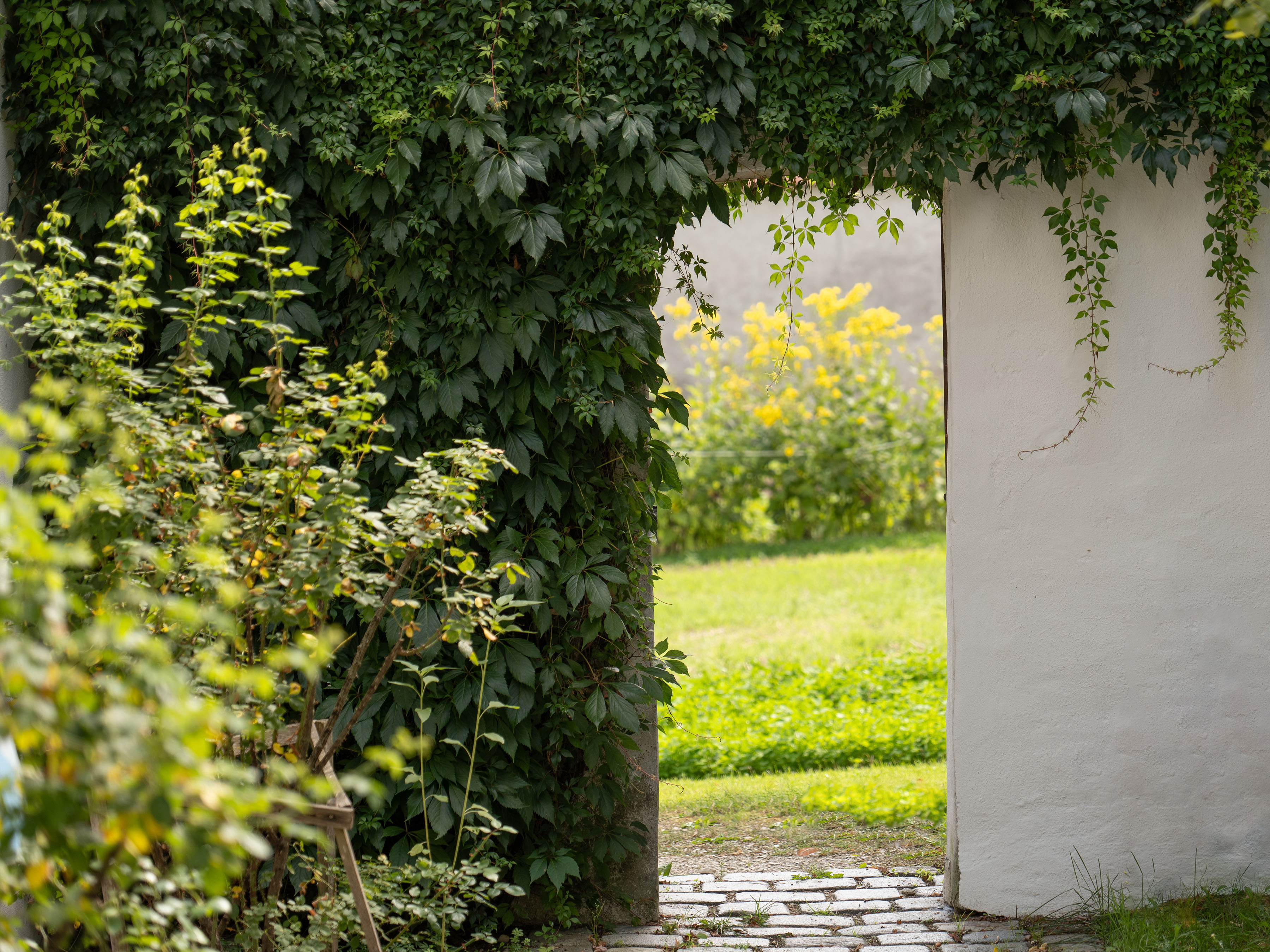Tor zum Garten des Museums KulturLand Ries Bildnachweis: Matthias Meyer