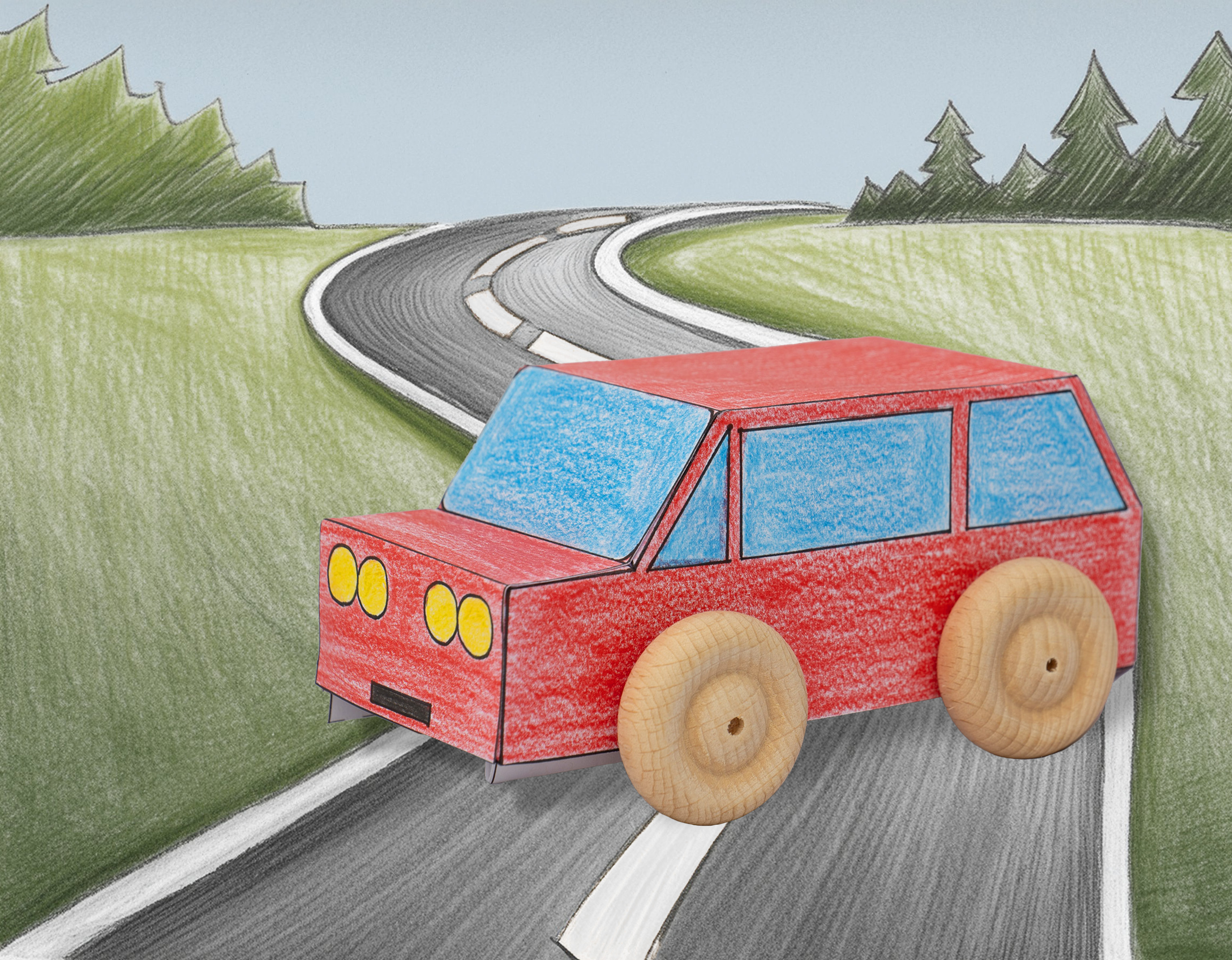 Museum KulturLand Ries: Bei einer offenen Werkstatt können am Sonntag Autos mit Gummiantrieb gebaut und gestaltet werden