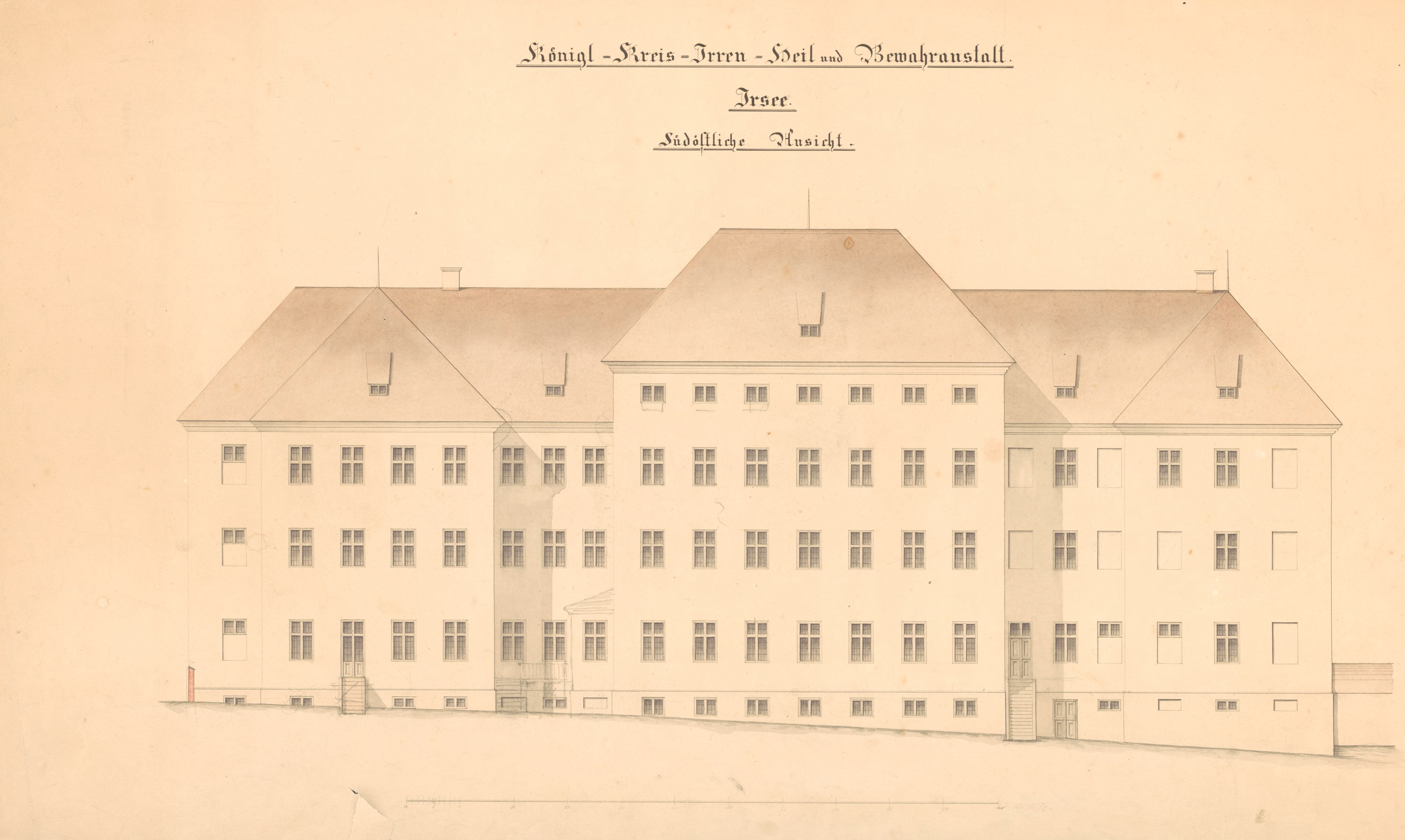 Kreis-Irren-Anstalt Irsee - Repros: Schwäbisches Bildungszentrum Irsee