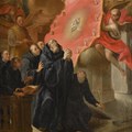 Historisches Gemälde "Die Vision des Heiligen Benedikt" - Foto: Dorothea Preyss, Bildwerk Restaurierung
