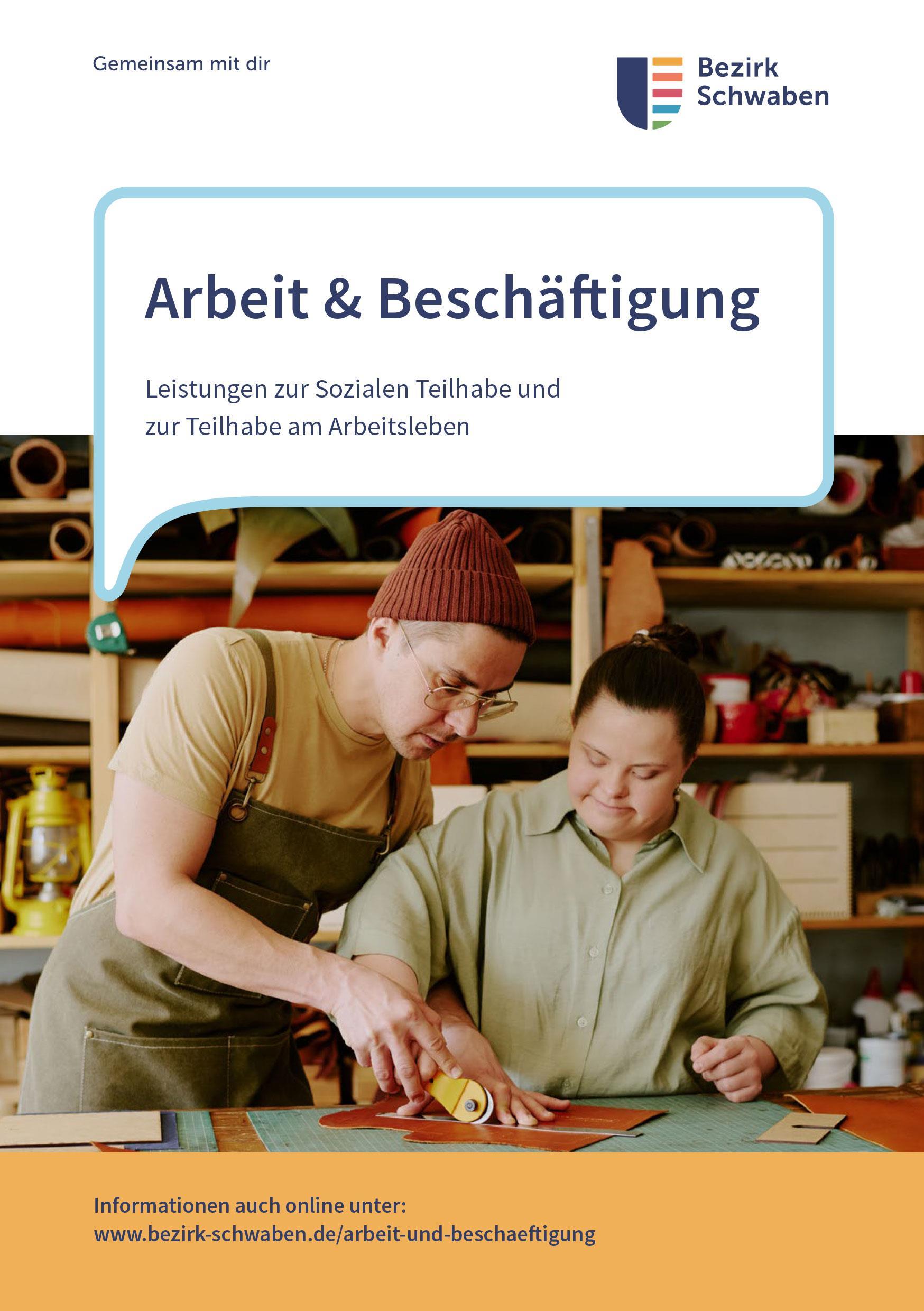 Broschüre Arbeit und Beschäftigung (PDF öffnet in neuem Fenster)