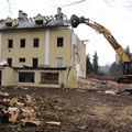 Abriss Foto: Georg Schalk, Bezirkskliniken Schwaben