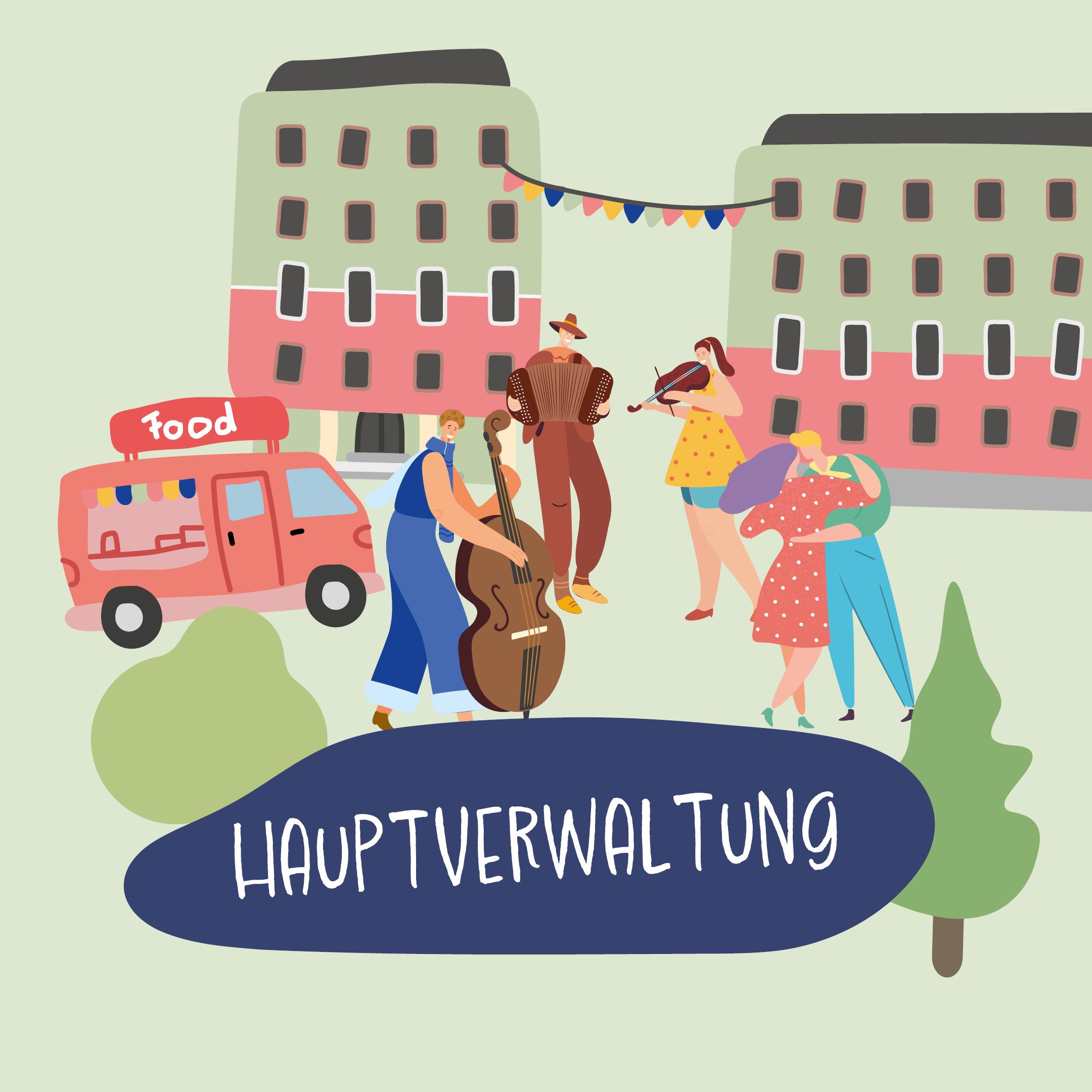 Hallo Bezirk in der Hauptverwaltung