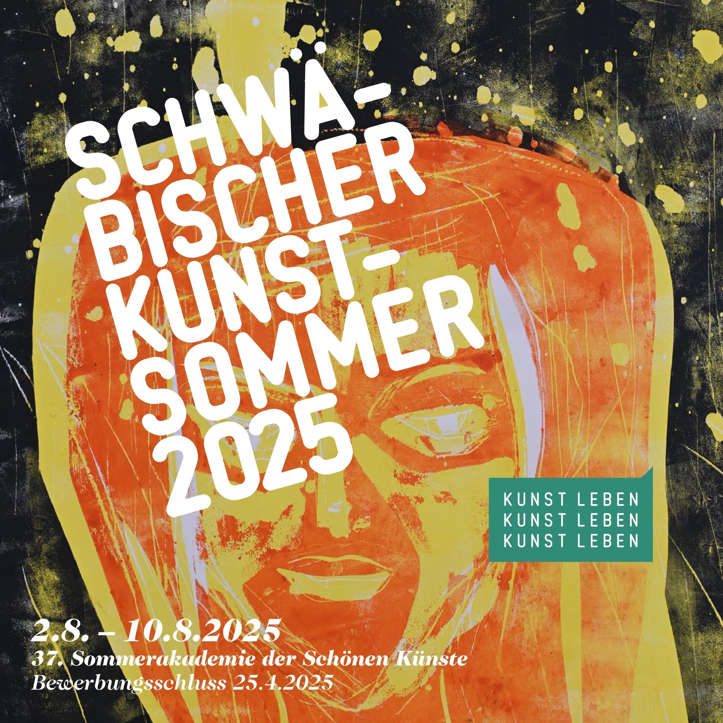 Schwabenakademie Irsee: Anmeldung zum 37. Schwäbischen Kunstsommer in Kloster Irsee noch bis 25. April möglich 