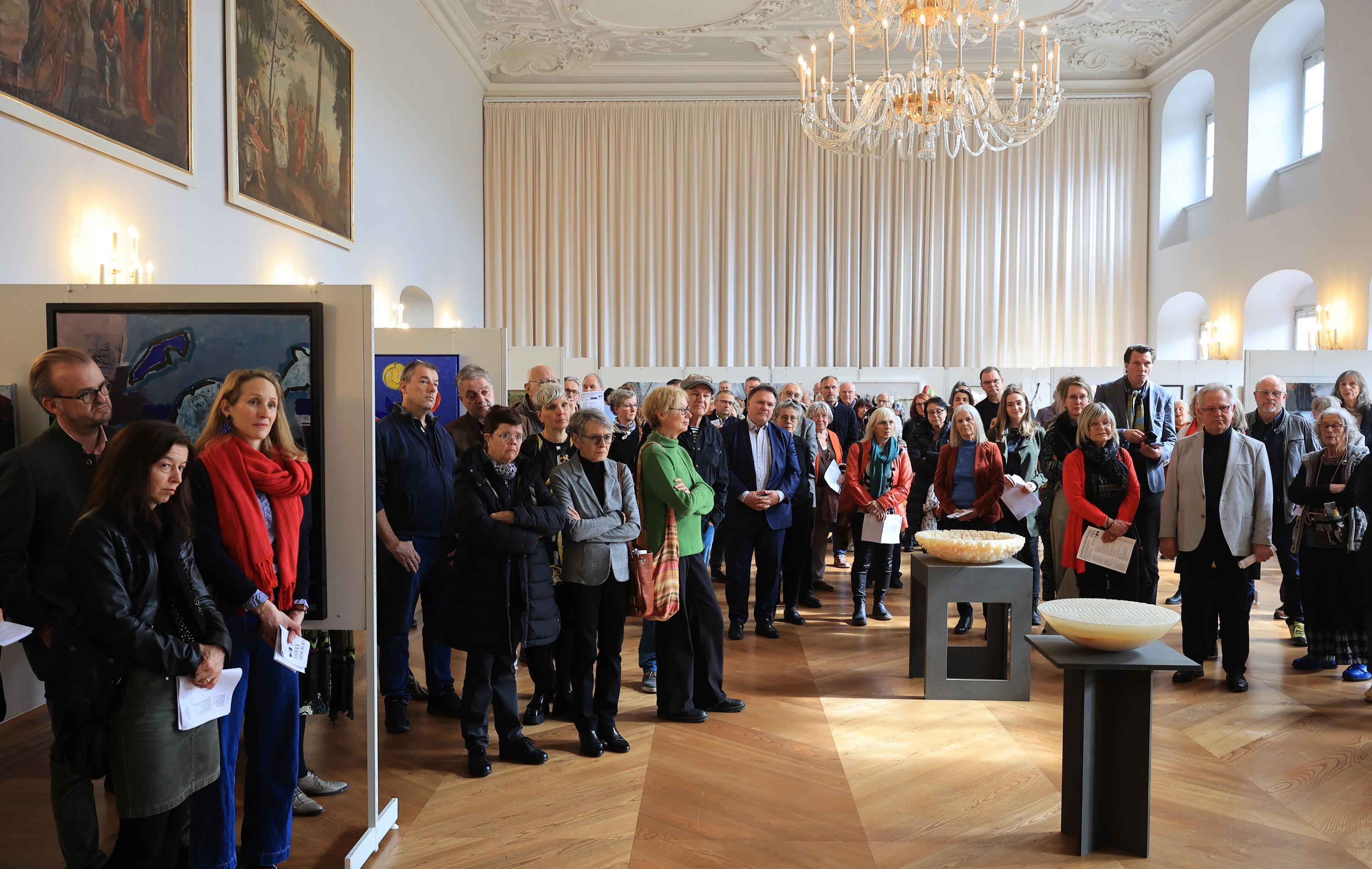 Vernissage und Ausstellung Schwäbische Künstler in Irsee (2) - Foto: Mathias Wild