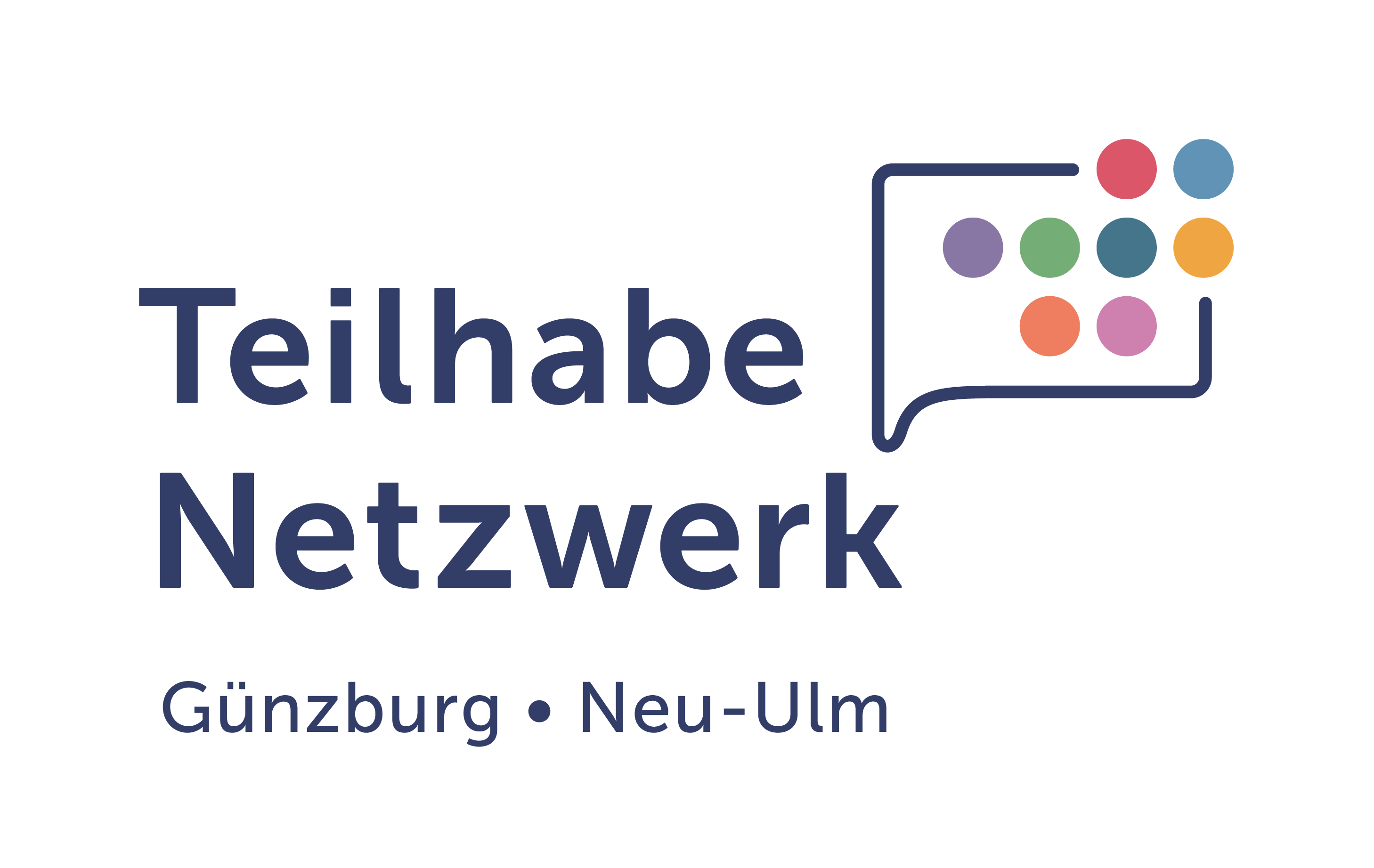 Logo Teilhabe Netzwerk GUENZB NEUULM Farbig RGB Logo Teilhabe Netzwerk GUENZB NEUULM Farbig RGB