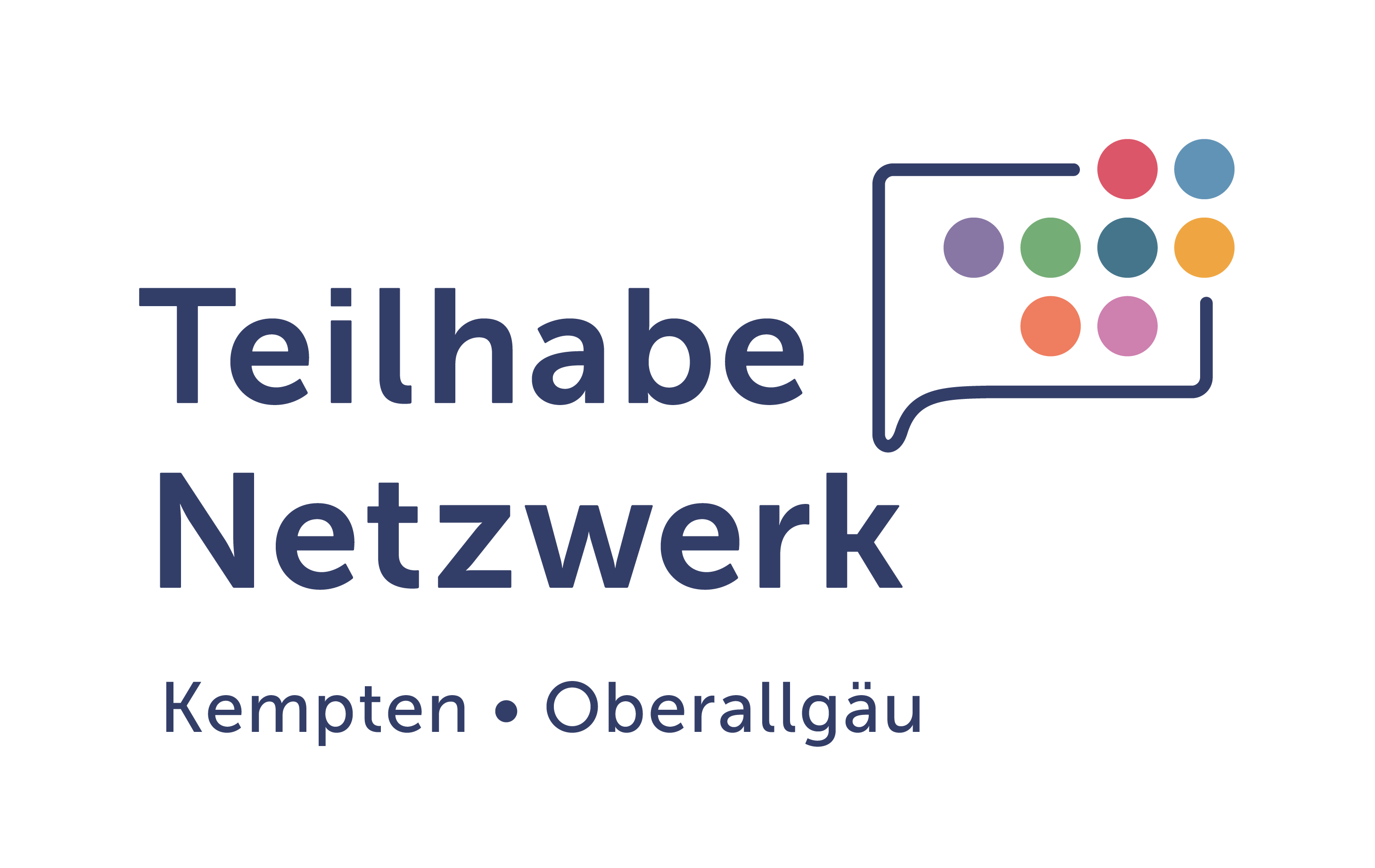 Logo Teilhabe Netzwerk KEMPTEN Farbig RGB
