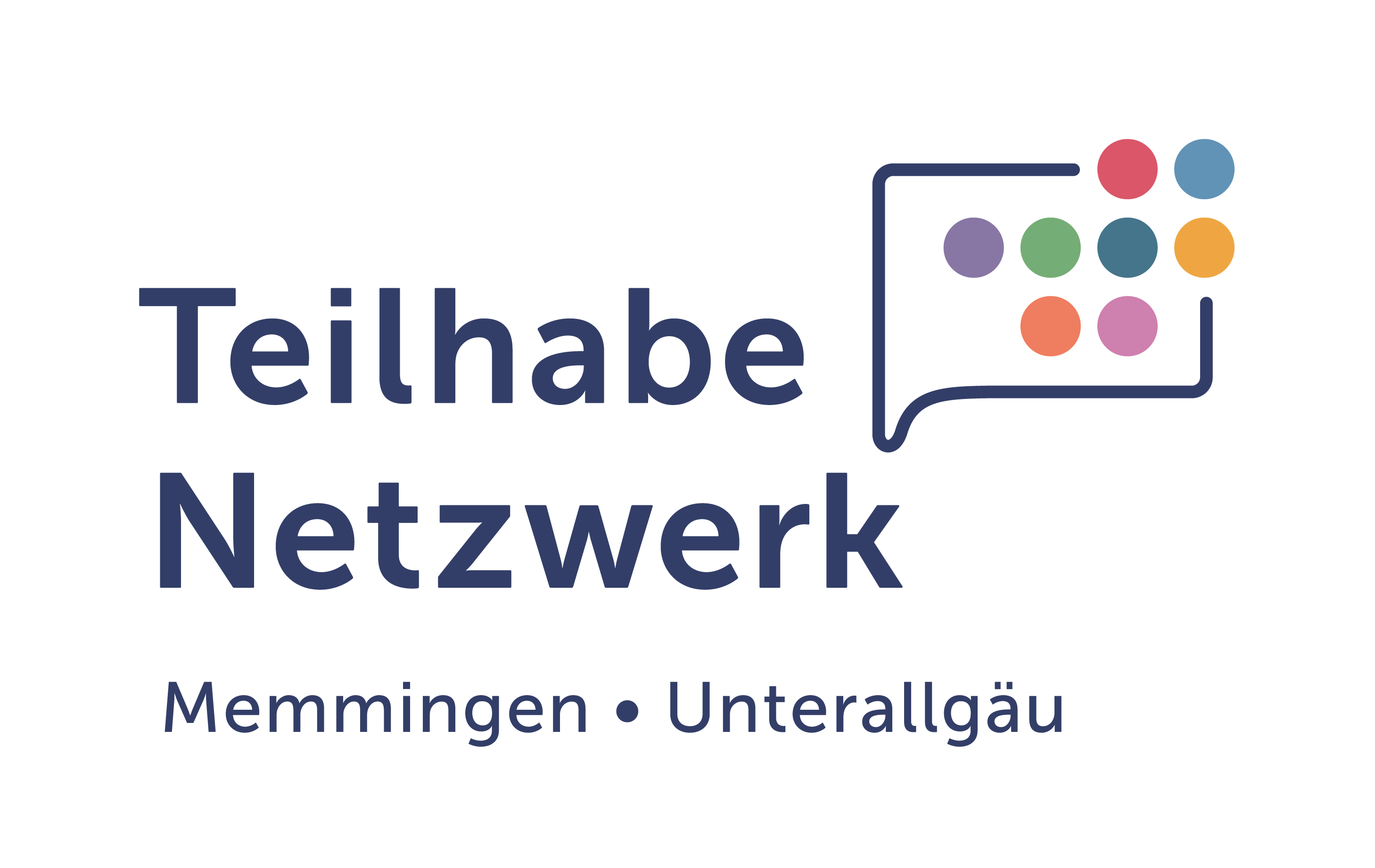 Logo Teilhabe Netzwerk MEMMINGEN Farbig RGB Logo Teilhabe Netzwerk MEMMINGEN Farbig RGB