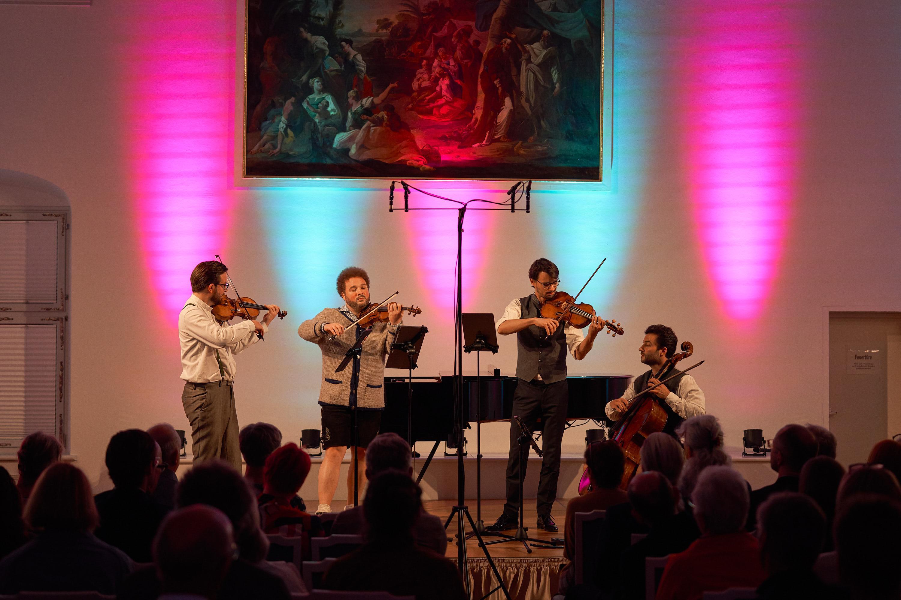 Impressionen des Goldmund-Festivals 2025 in Kloster Irsee - Foto: Sebastian Stiphout