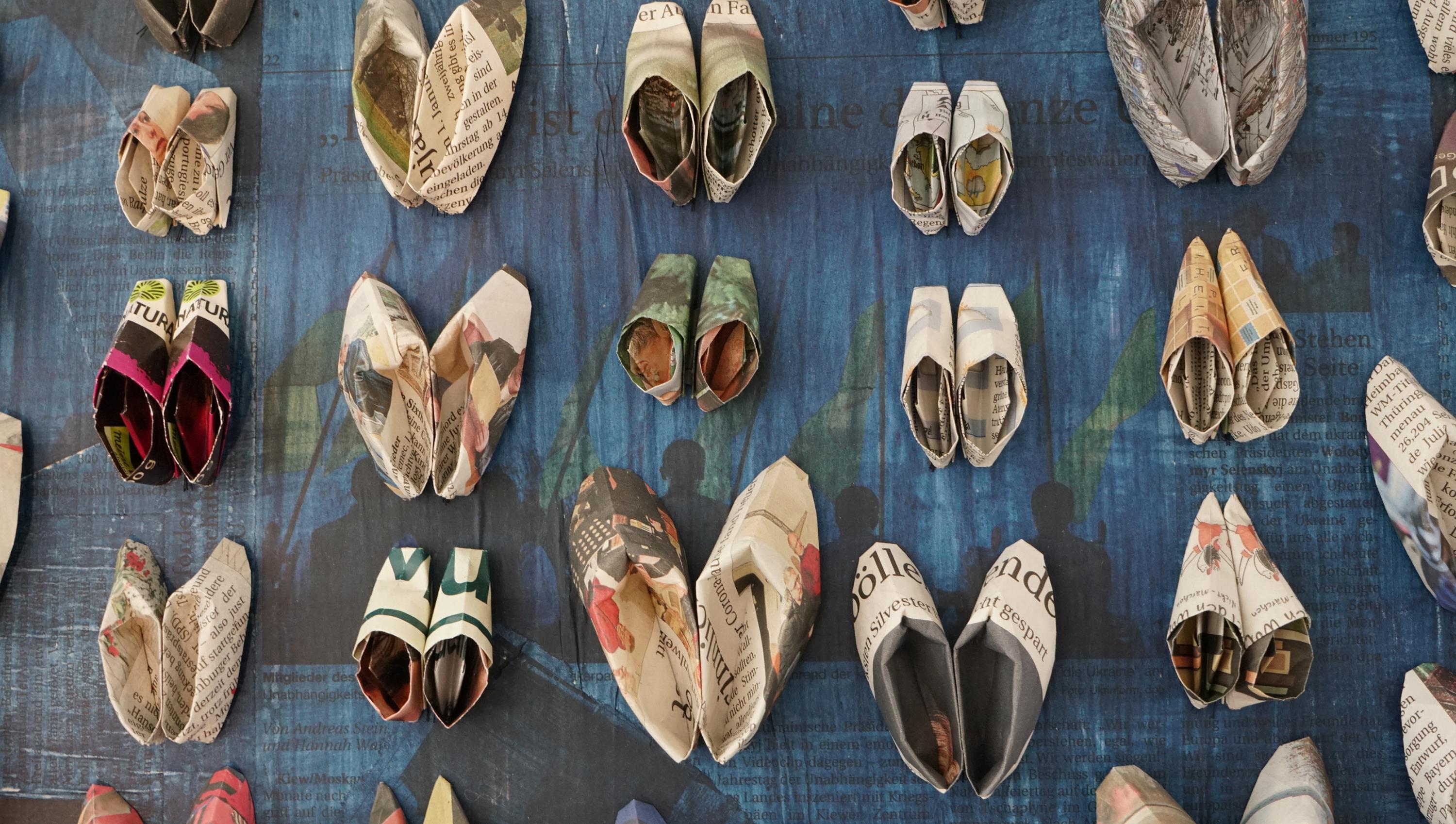 Familienführung „Vielfalt Papier im Kunstforum Oberschönenfeld (ehem. Schwäbische Galerie)