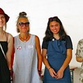 FSJLerInnen mit Oda Bauersachs - Foto: Barbara Magg, Museum Oberschönenfeld