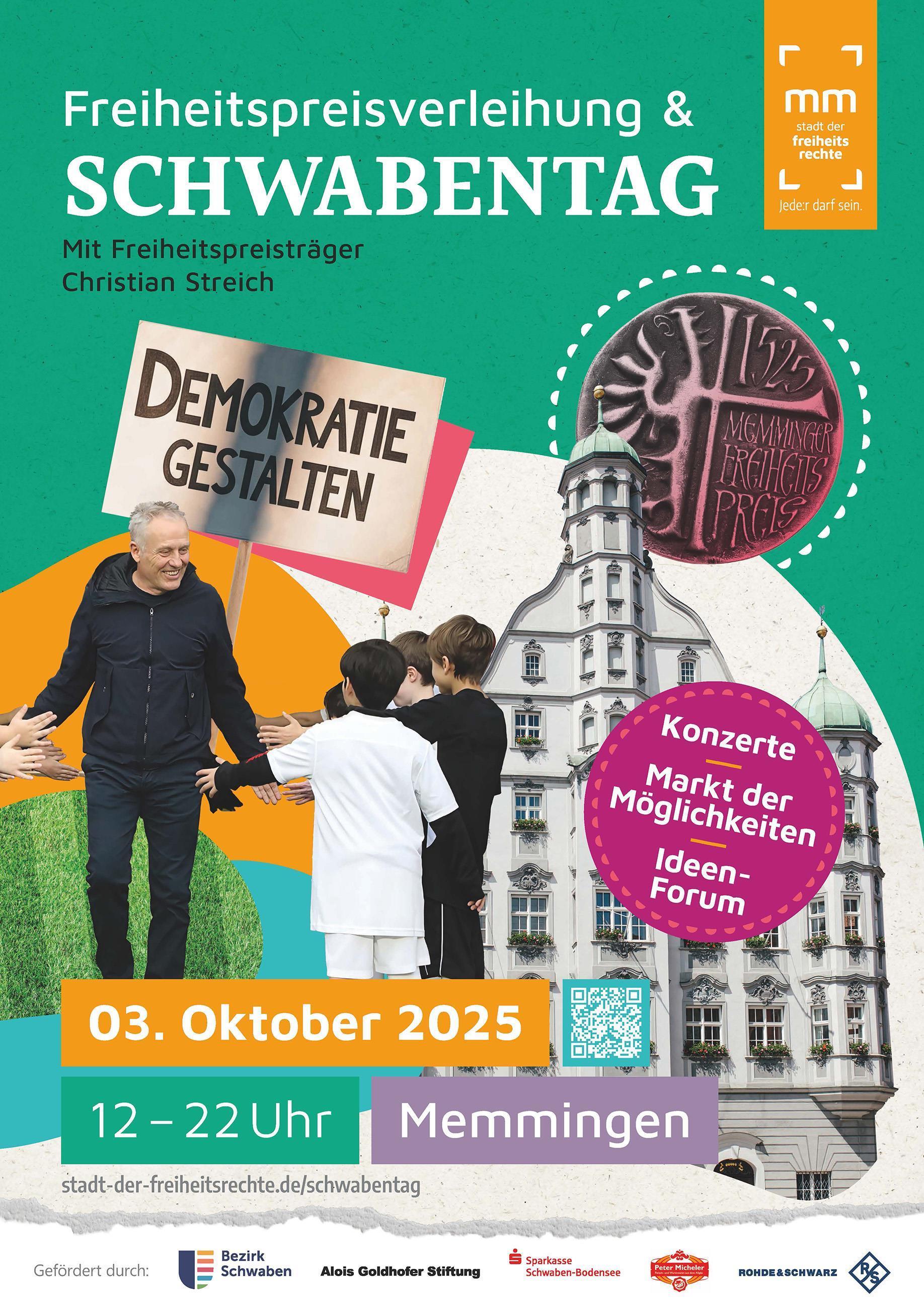 Schwabentag in Memmingen im Oktober 2025