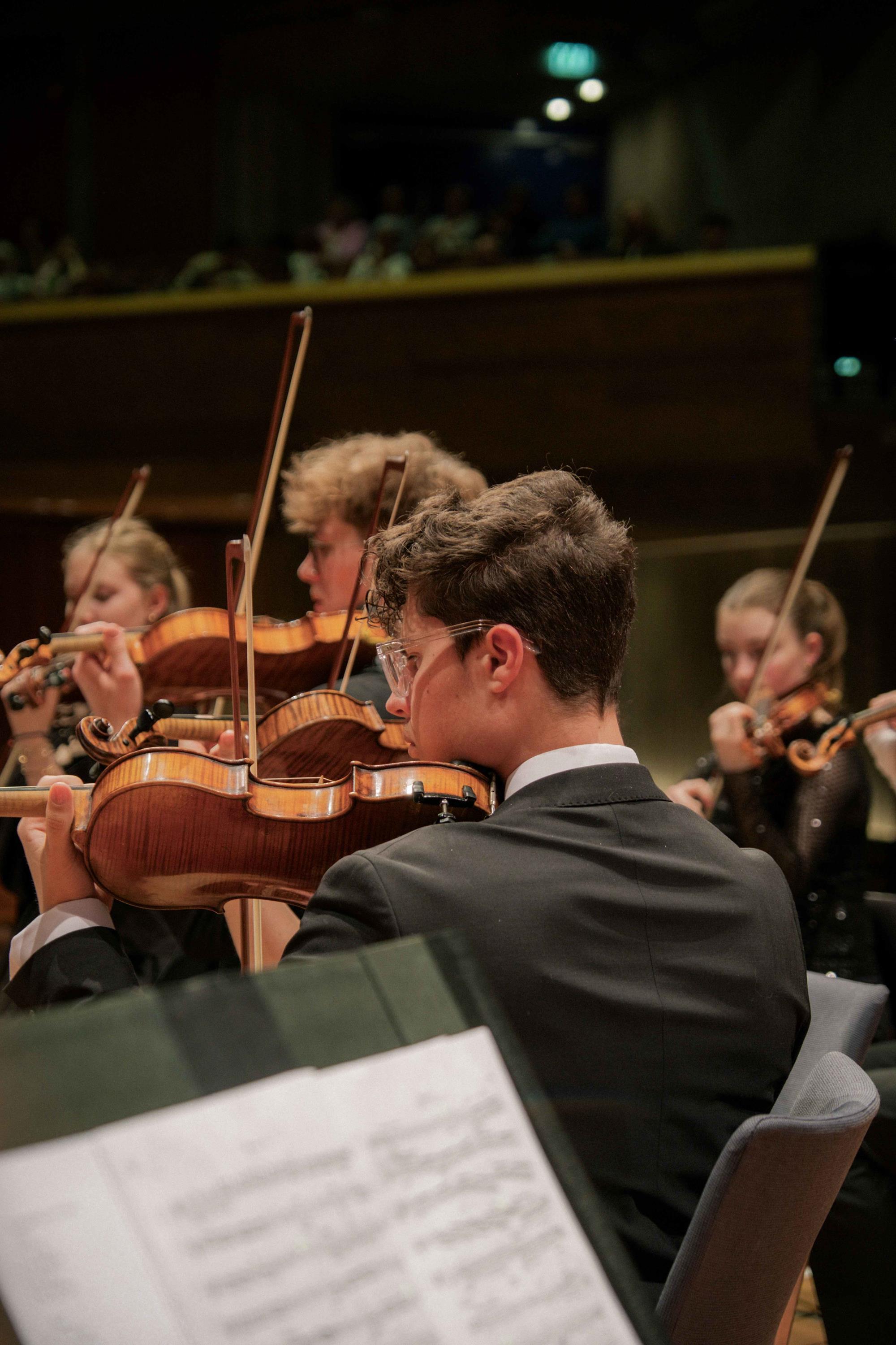 Das Schwäbische Jugendsinfonieorchester gilt als Talentschmiede und bringt junge Talente auf die Bühne. Bildnachweis: Foto: Gregor Hanewacker (1)