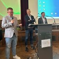 Dr. Björn Tauchmann, Prof. Ralph König und Prof. Michael Ertl (von links) informierten im BKH-Festsaal über moderne Behandlungsmethoden von Schlaganfall und Hirnblutungen. - Foto: Anja Strobel