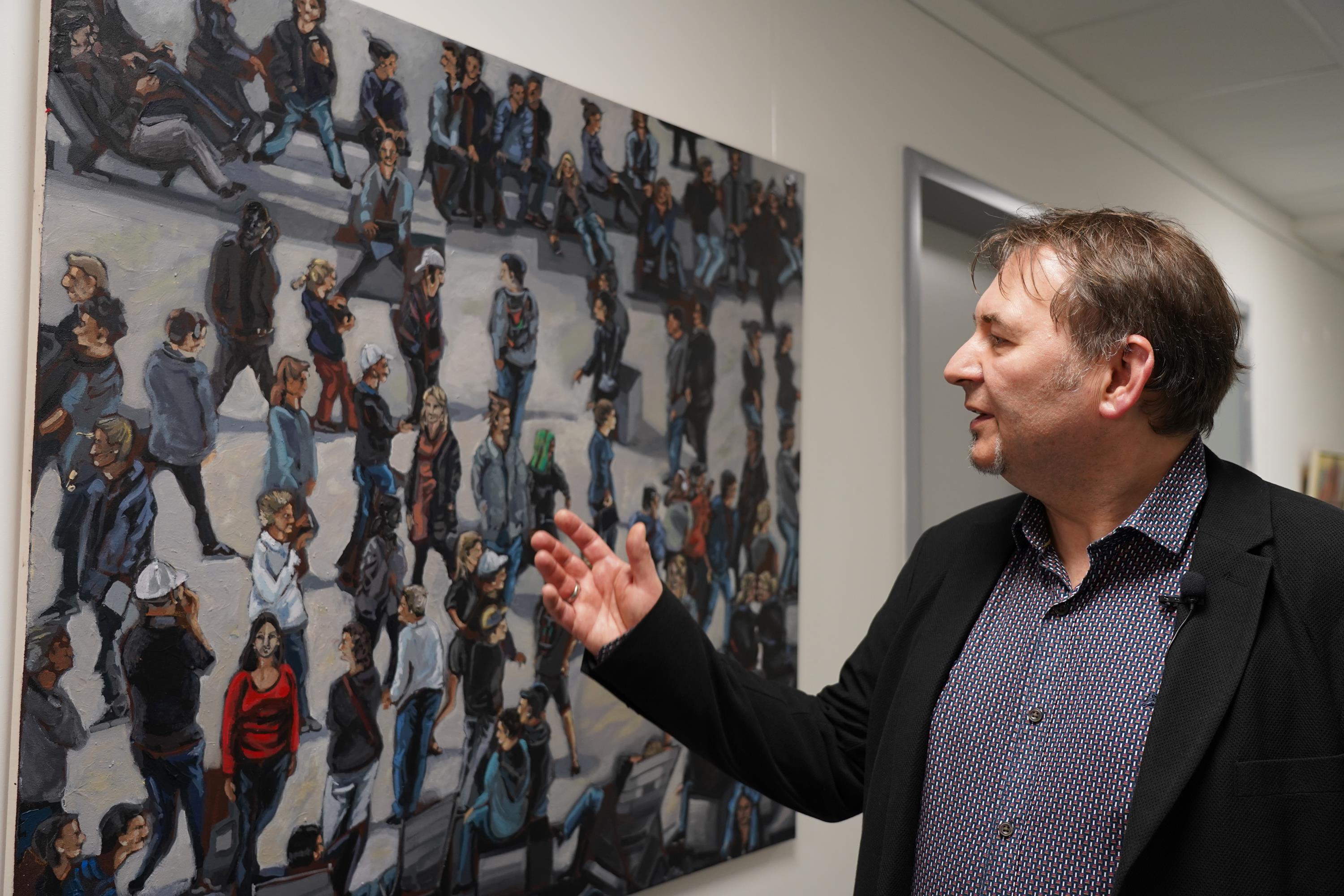 „KunstGänge“: Ausstellung in den Räumen der Sozialverwaltung