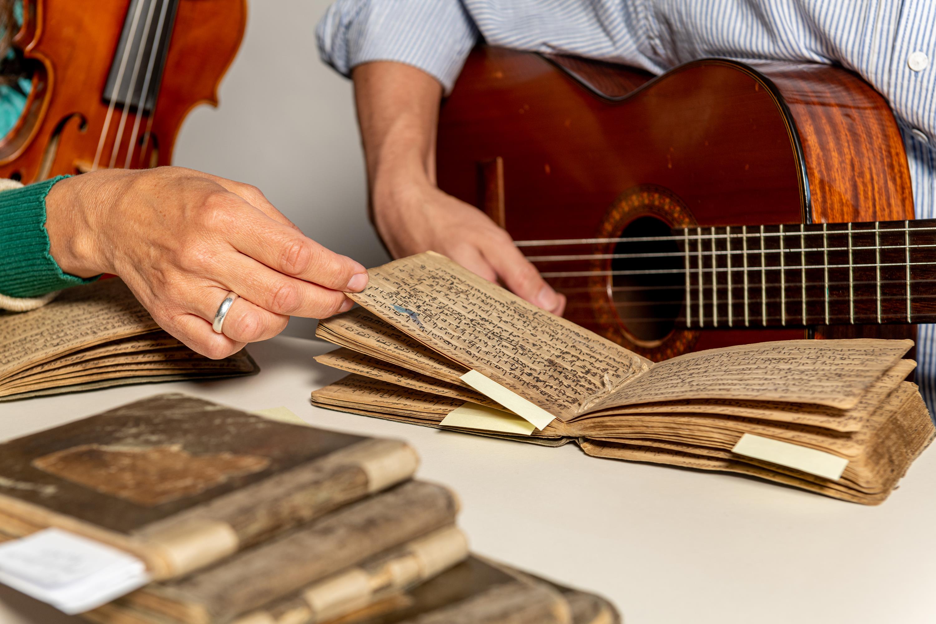 Musizieren aus der Thalkirchdorfer Notenhandschrift