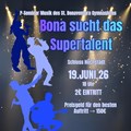 Plakat "Bona sucht das Supertalent"