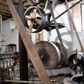 Die über 125 Jahre alte Ölmühle des Vereins KulturLand Ries in Betrieb - Foto: Matthias Meyer, Museum KulturLand Ries