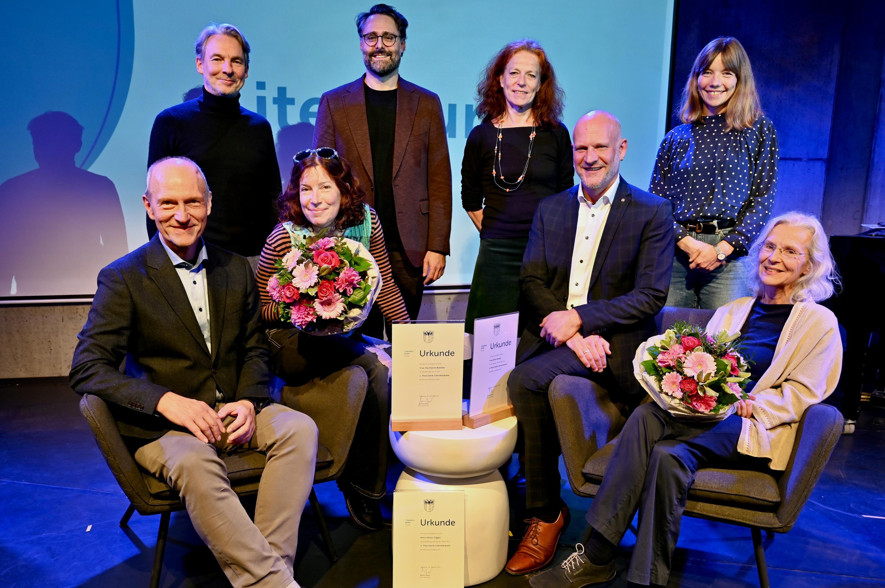 Schwäbischer Literaturpreis 2026: Preisträgerinnen und ein Preisträger ausgezeichnet