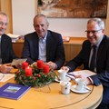 Vorbesprechung im Dezember 2016 zur Podiumsdiskussion "Macht der Musik"