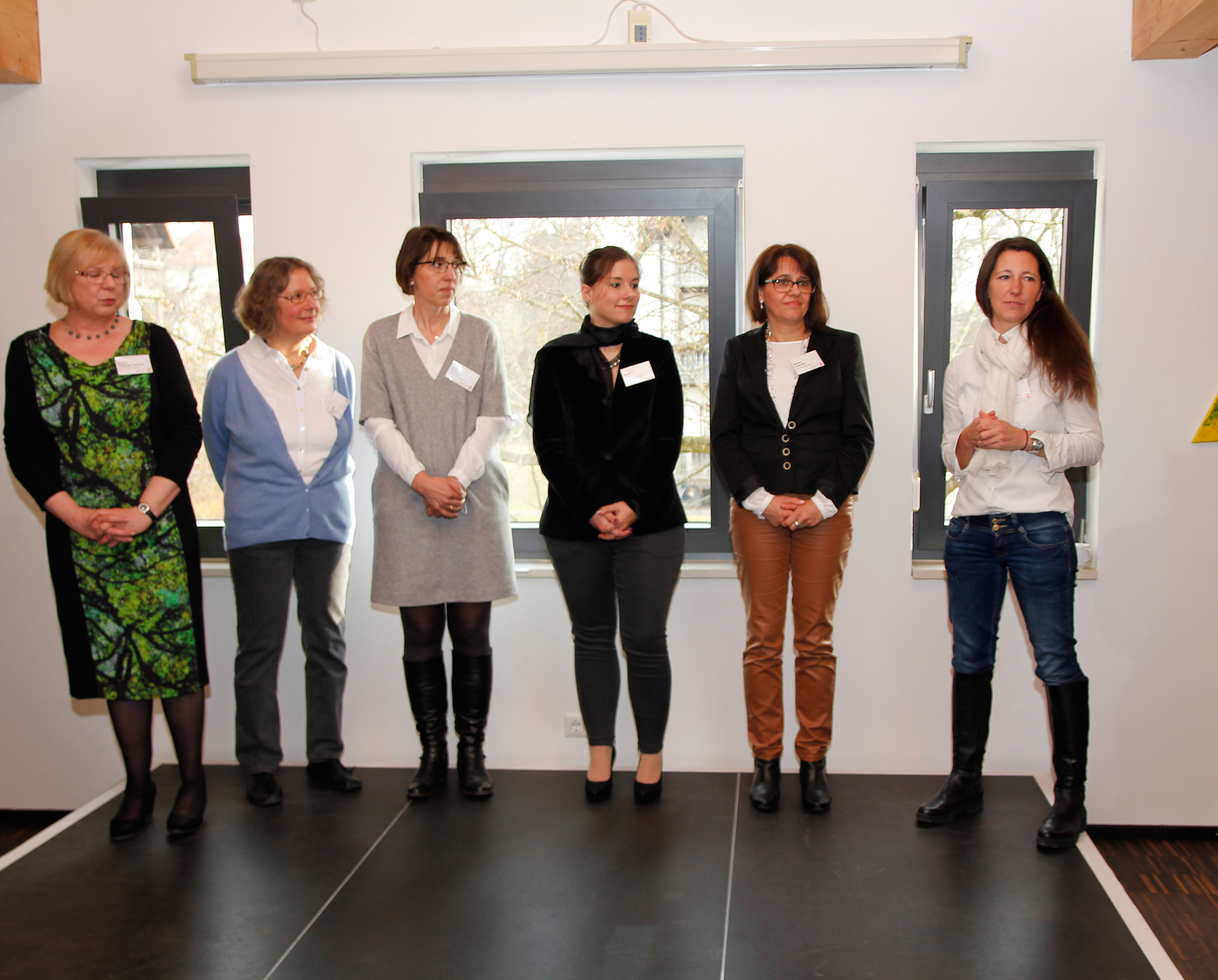 Die Suchtfachambulanz Aichach heute: (von links nach rechts) Monika Heitzinger Furchner, Elisabeth Pauli, Sabine Großmann, Regina Beer, Marlene Lindermeir und Kerstin Kastenhofer