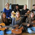 Die Gitarrenklasse der Berufsfachschule für Musik