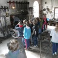Schmiedevorführung am internationalen Museumstag