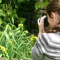 Fotografin bei der Arbeit