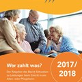 Broschüre des Bezirks Schwaben "Wer zahlt was?"