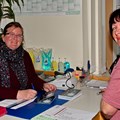 Sich stundenweise ausprobieren - das geht auch im Sekretariat der Allgäuer Werkstätten