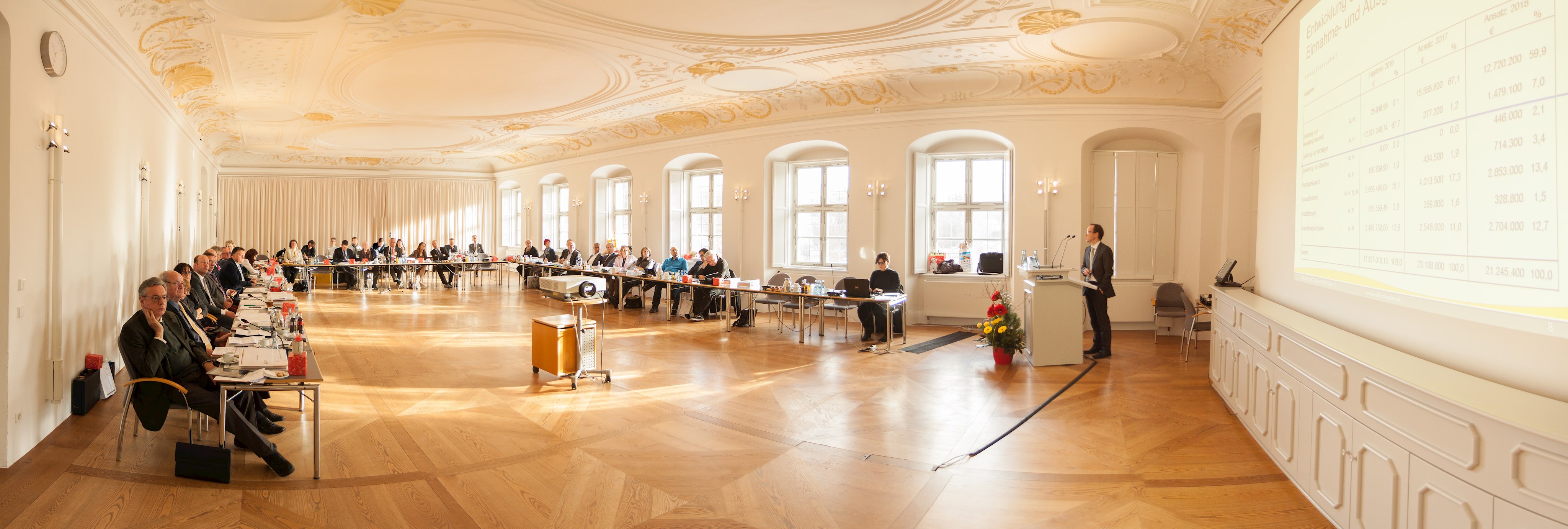 Schwäbischer Bezirkstag verabschiedet Haushalt: Über 820 Millionen für Schwaben - Hebesatz der Bezirksumlage bleibt unverändert