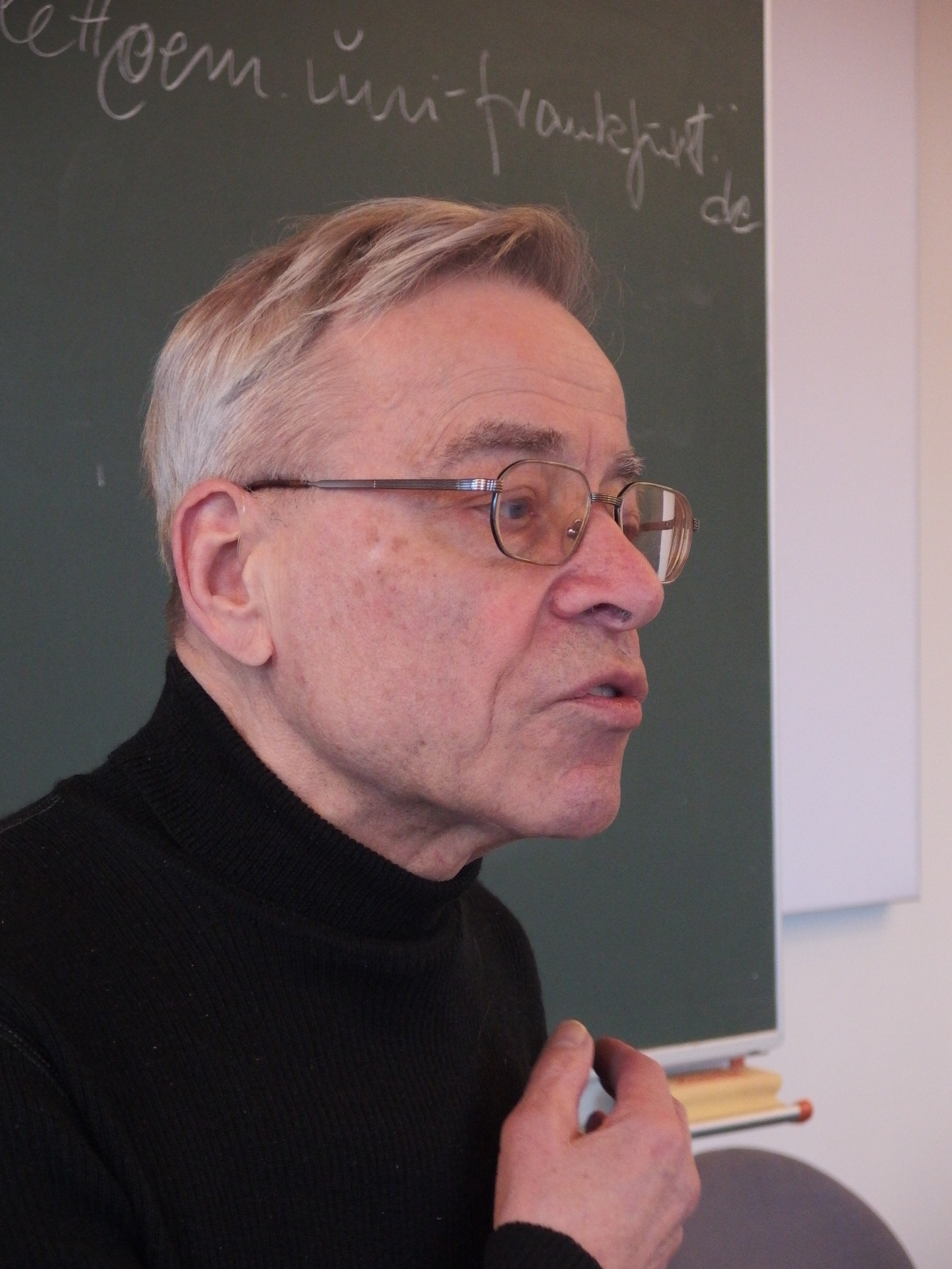 Professor Jörg  Splett spricht über religiöse Erfahrung.