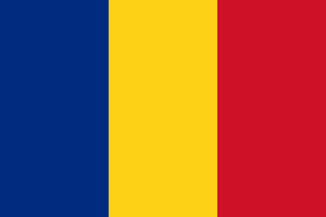 Rumänien-Flagge Leider haben wir keinen Alternativtext zu diesem Bild, aber wir arbeiten daran.