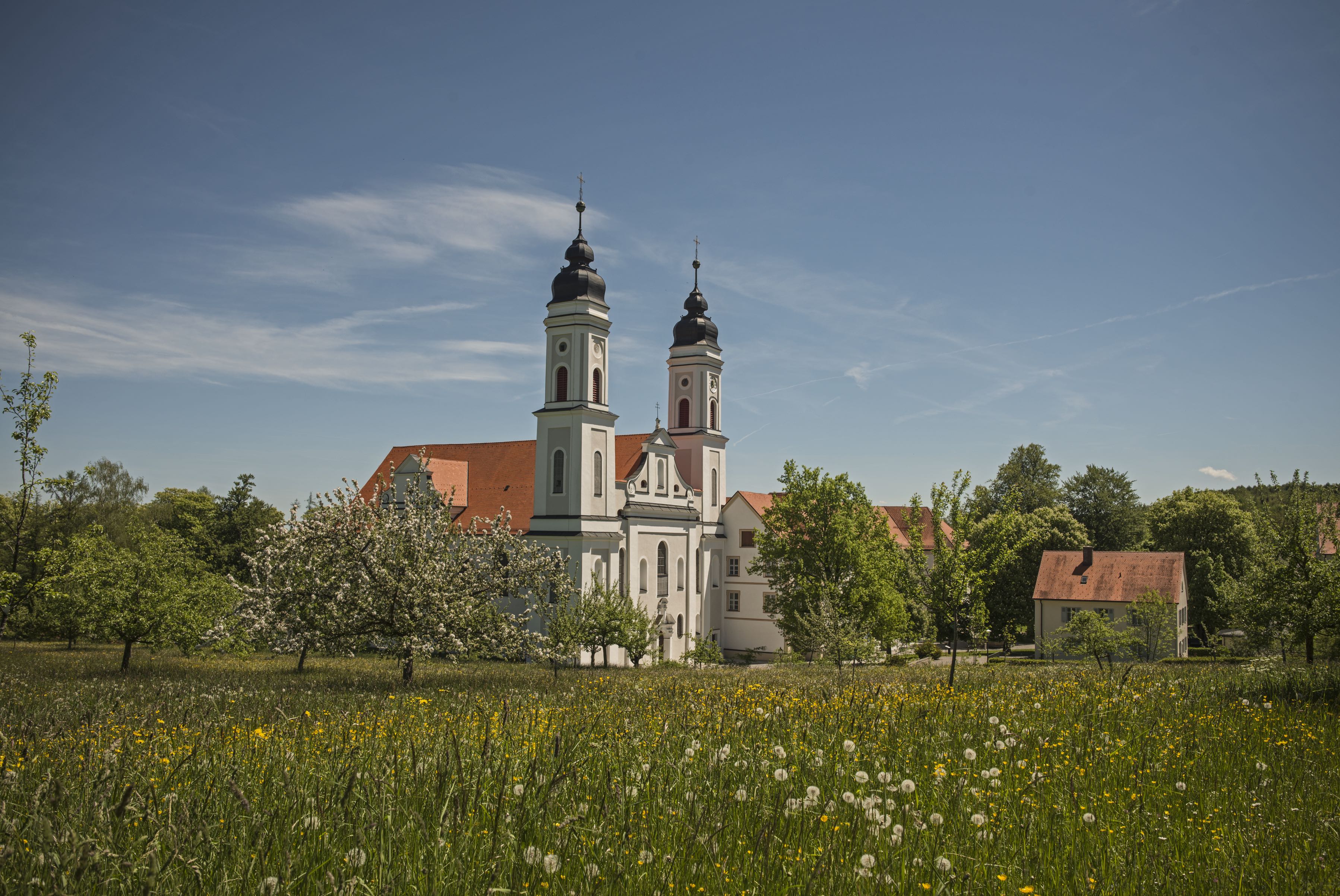 Frühling auf Kloster Irsee